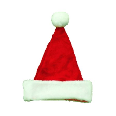 SANTAS BEST Dyno Red/White Santa Hat Indoor Christmas Decor 0402009ARCLAC